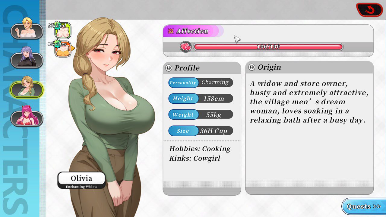 【爆款沙盒SLG-后宫-全动态-官方中文步兵版 正式版+存档】幸福岛幻想（Happy Island Fantasy）v1.1.1.1 【大小5.79G】-ACG公社