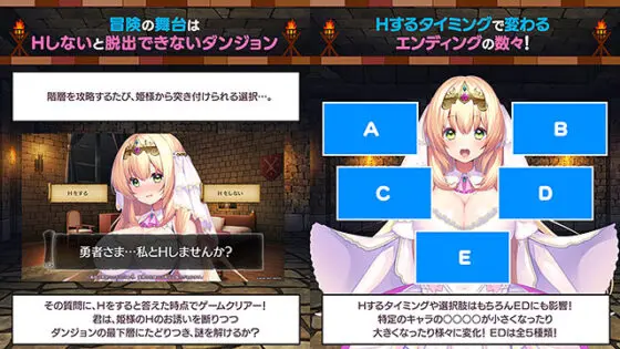 【PC-ADV-AI汉化】 勇者さま… 私とHしませんか？ 〜姫様とHをしないと出られないダンジョンに閉じ込められた件について【大小】--ACG公社
