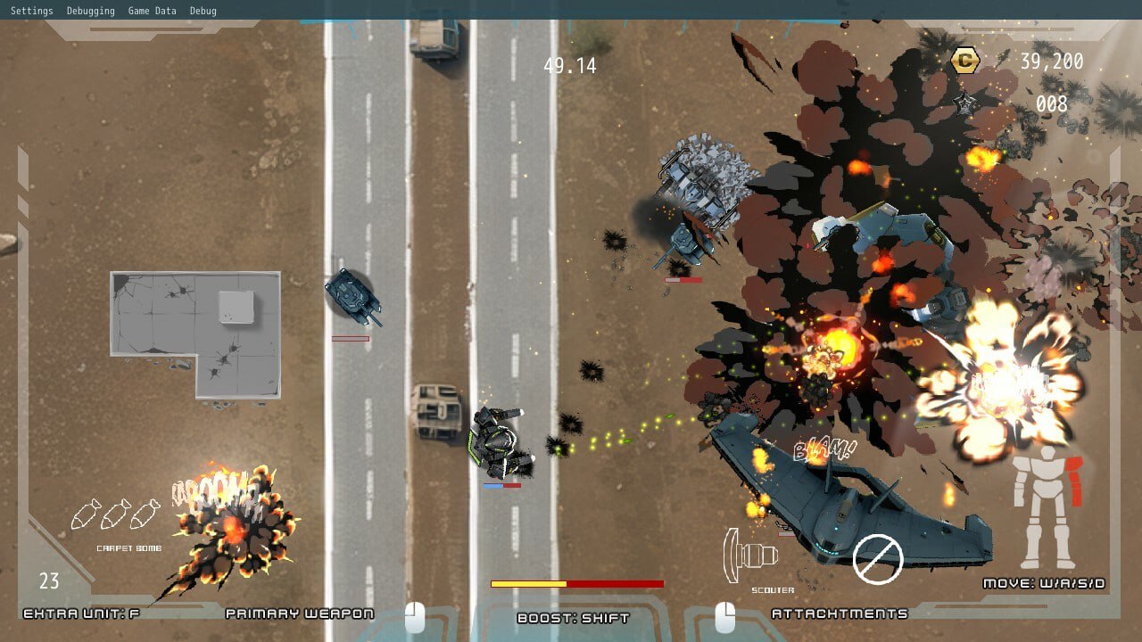 【PC-ACT/机甲战斗/动态/科幻战争AI汉化步兵版】战斗核心：烈焰队 BATTLERCORE: TEAM BLAZER 【大小2.8G】-ACG公社